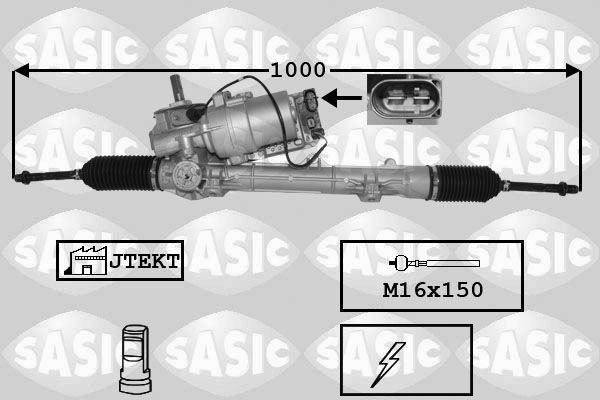 SASIC Steering rack Article number: 7170058 cheaply
