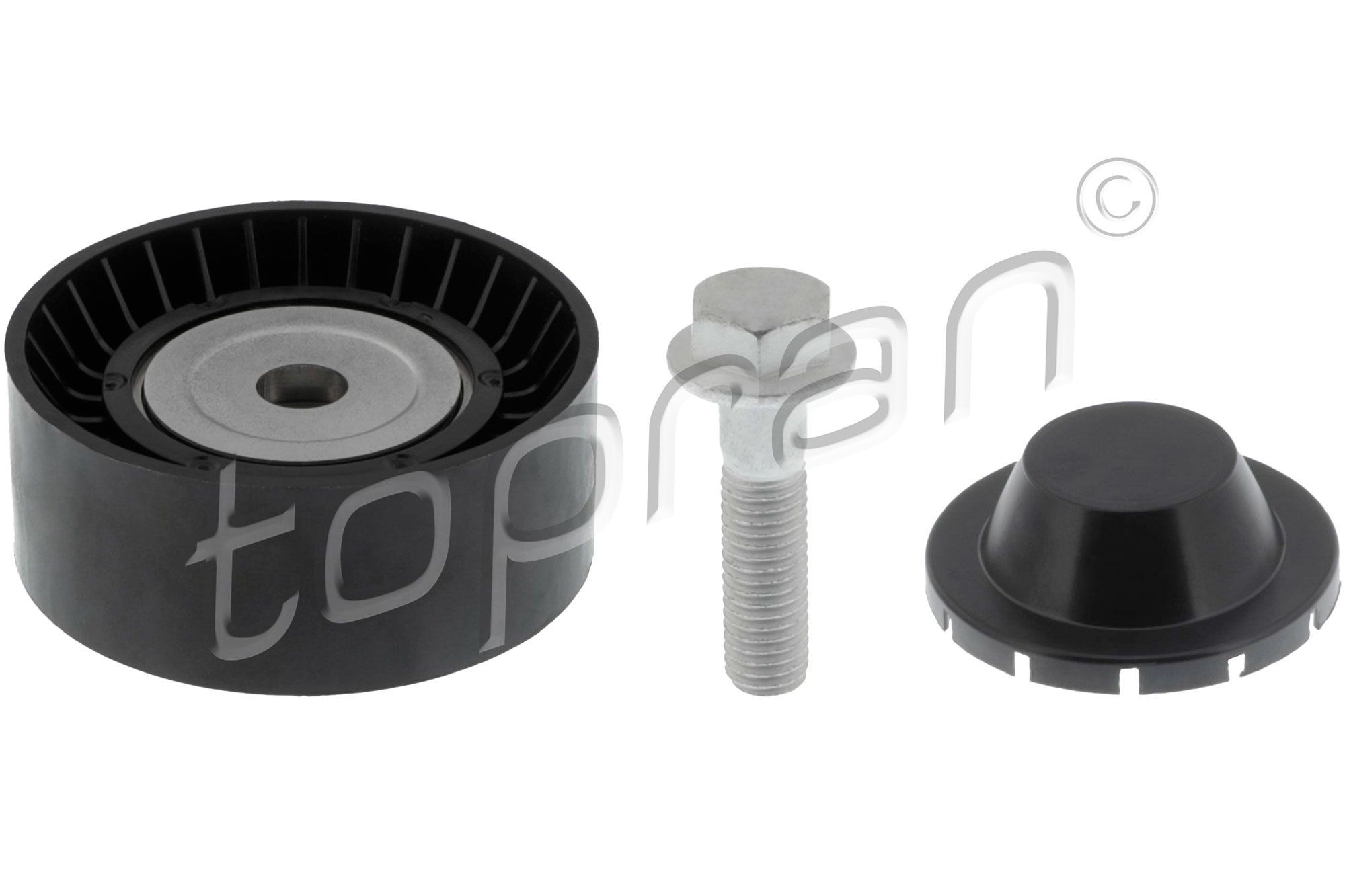TOPRAN Deflection / Guide Pulley, v-ribbed belt Article number: 503 609 cheaply