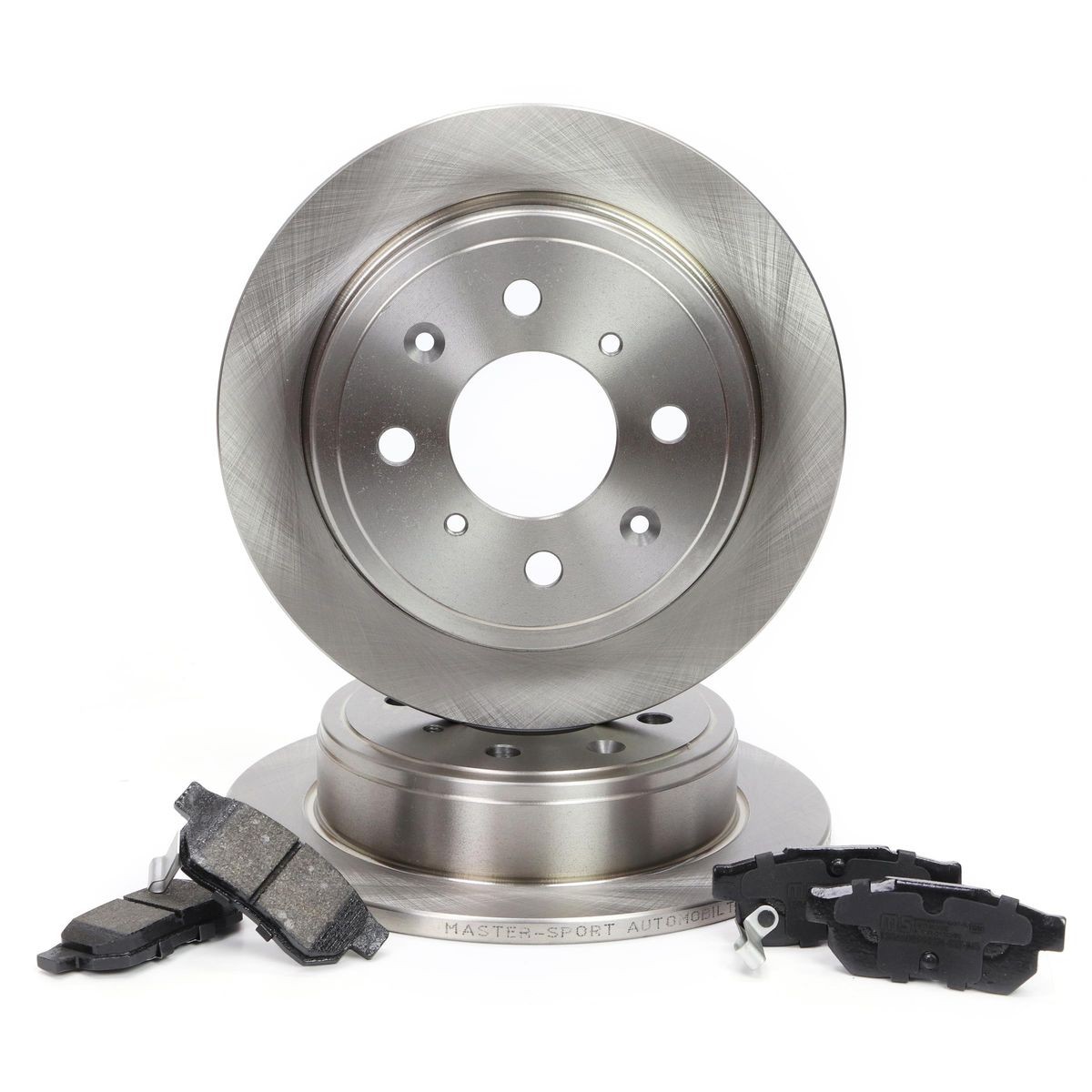 MASTER-SPORT Brake discs and pads set Article number: 201002120 cheaply