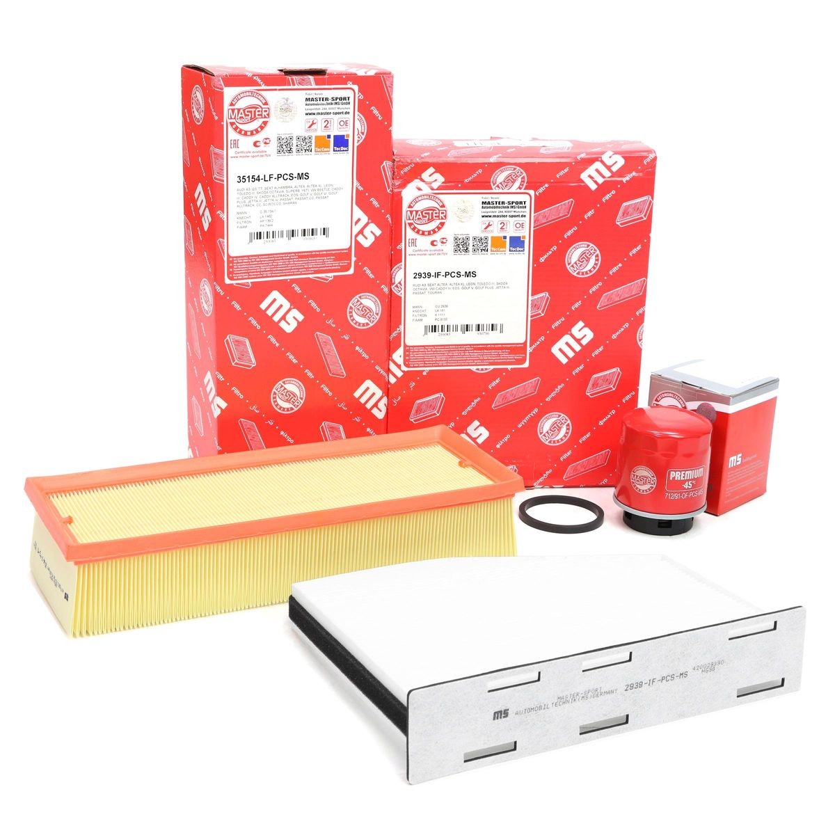 MASTER-SPORT Filter kit Article number: 450002023 cheaply