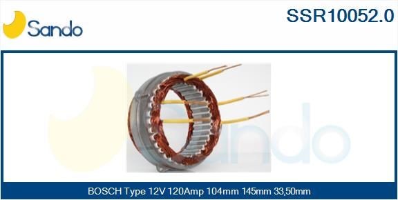 SANDO Pre-resistor, electro motor radiator fan Article number: SRS78045.1 cheaply