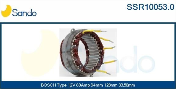 SANDO Pre-resistor, electro motor radiator fan Article number: SRS78046.1 cheaply