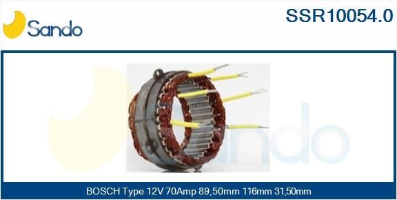 SANDO Pre-resistor, electro motor radiator fan Article number: SRS78047.1 cheaply