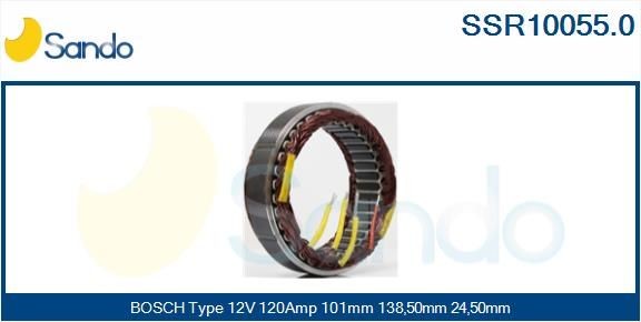 SANDO Pre-resistor, electro motor radiator fan Article number: SRS78048.1 cheaply