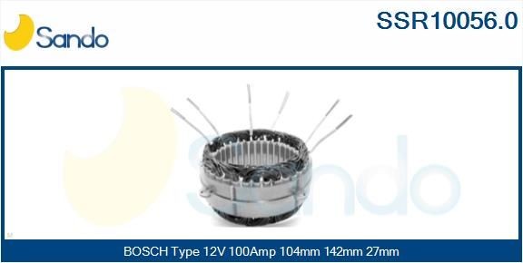 SANDO Pre-resistor, electro motor radiator fan Article number: SRS78049.1 cheaply
