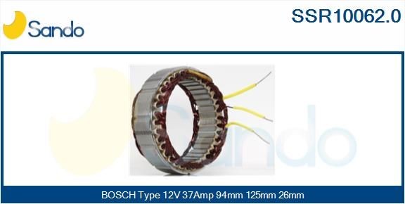 SANDO Pre-resistor, electro motor radiator fan Article number: SRS78054.1 cheaply