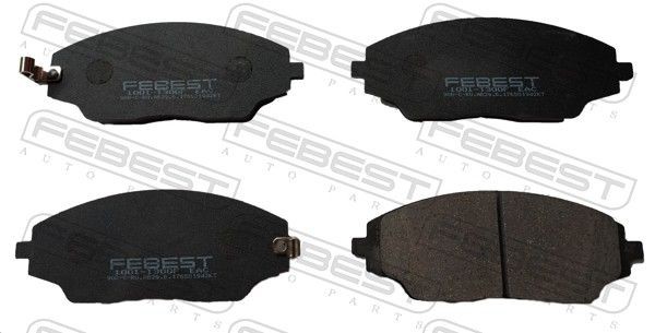 FEBEST Brake pad set Article number: 1001-T300F cheaply