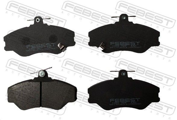 FEBEST Brake pad set Article number: 1201-HAF cheaply