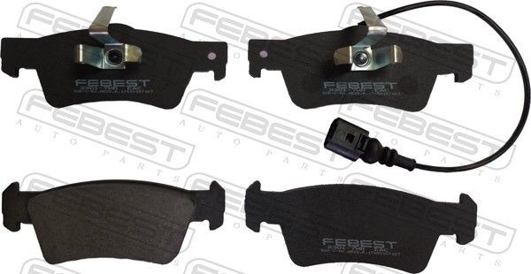 FEBEST Brake pad set Article number: 2301-7HR cheaply