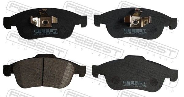 FEBEST Brake pad set Article number: 2401-CAPTF cheaply