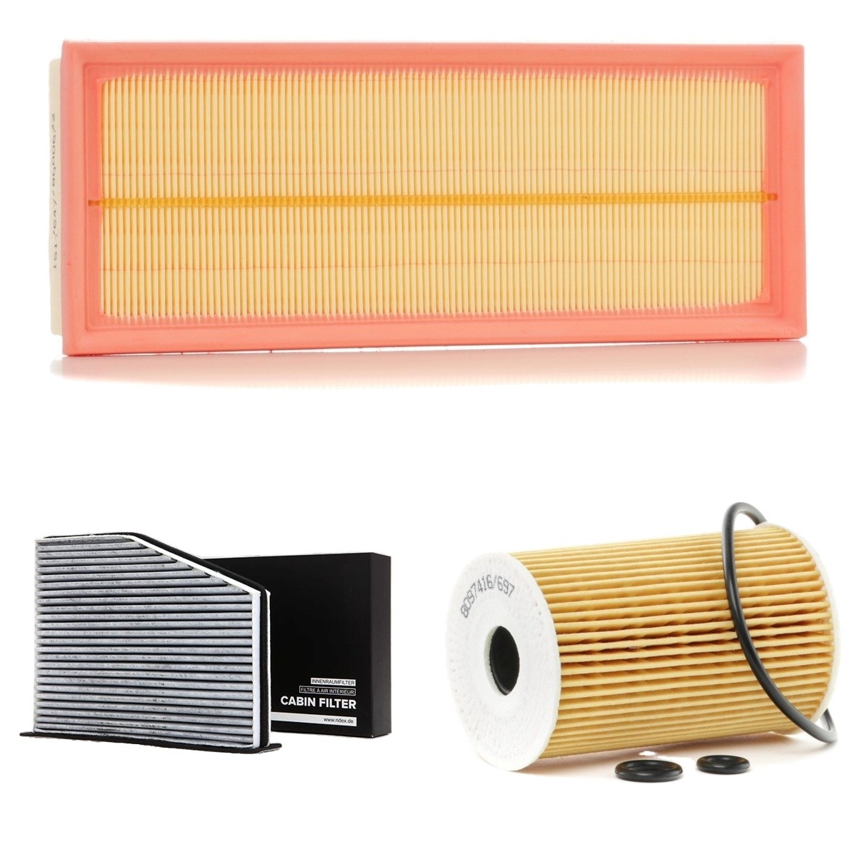 RIDEX Filter-komplekt Artikli number: 4055F0193 soodsalt