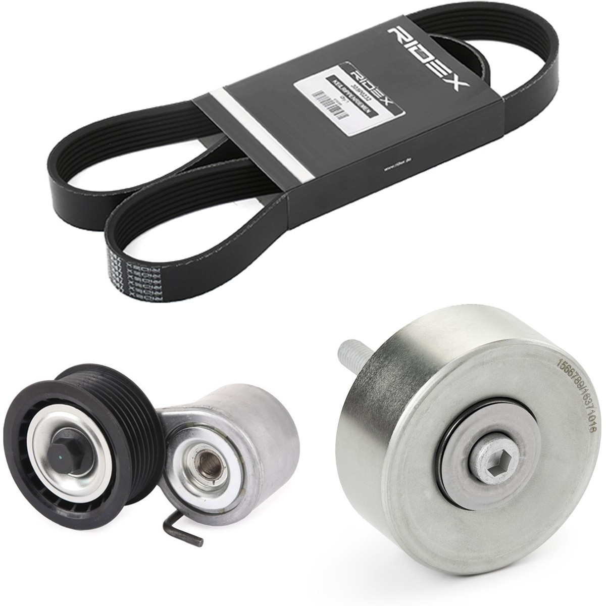 RIDEX V-Ribbed Belt Set Article number: 542R0654 cheaply