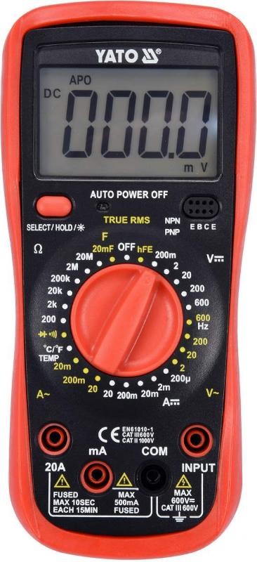 YATO Multimeter Varenummer: YT-73083 billige
