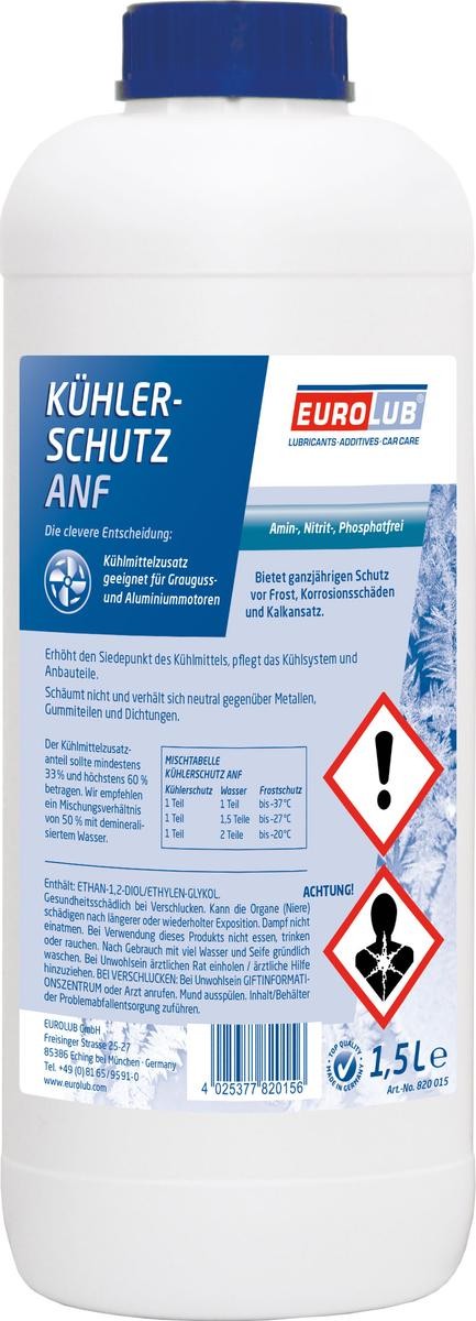 EUROLUB 820015 Antifrizas IDEA 1.4 82 AG benzinas