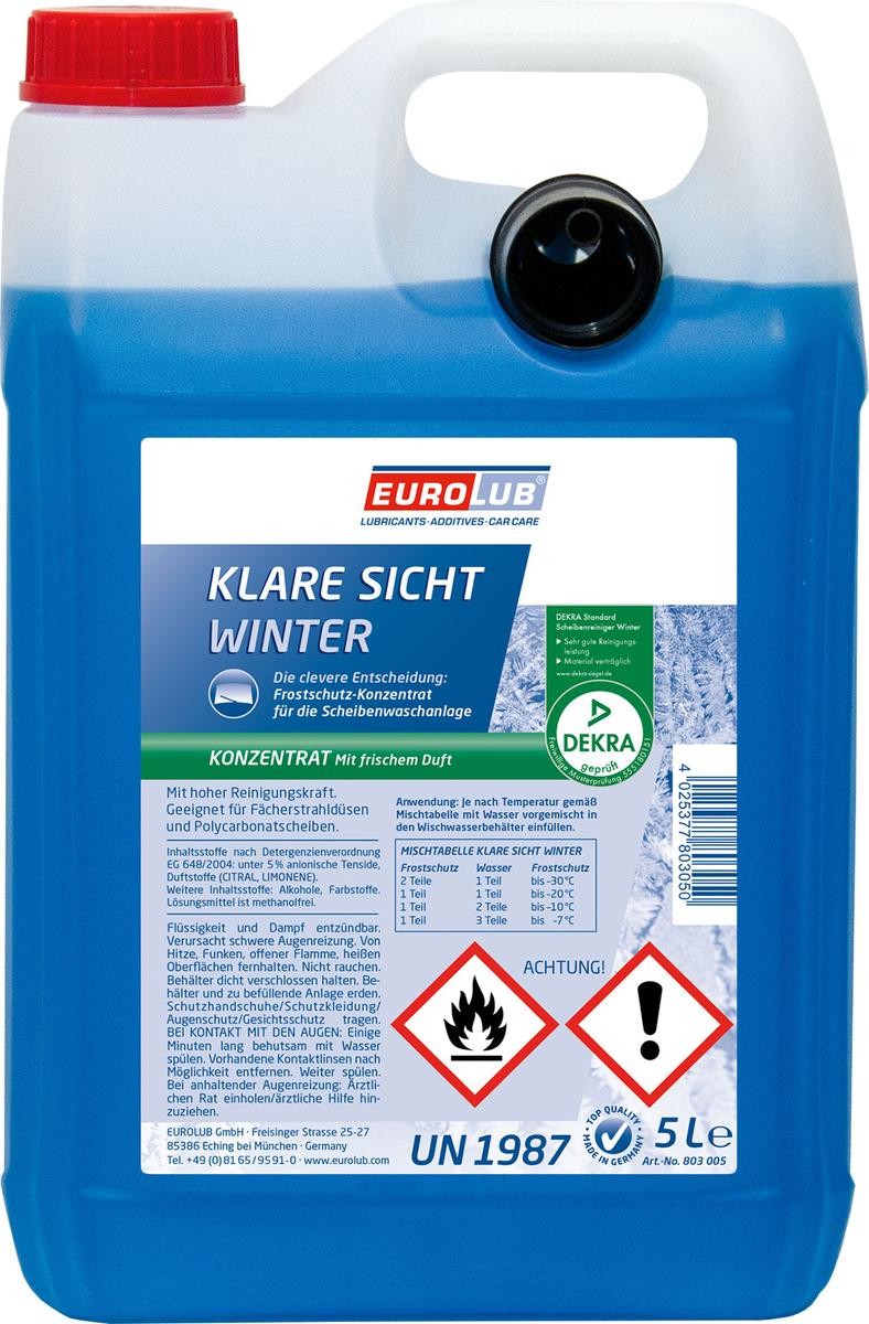 EUROLUB Vinter sprinklervæske Varenummer: 803005 billige