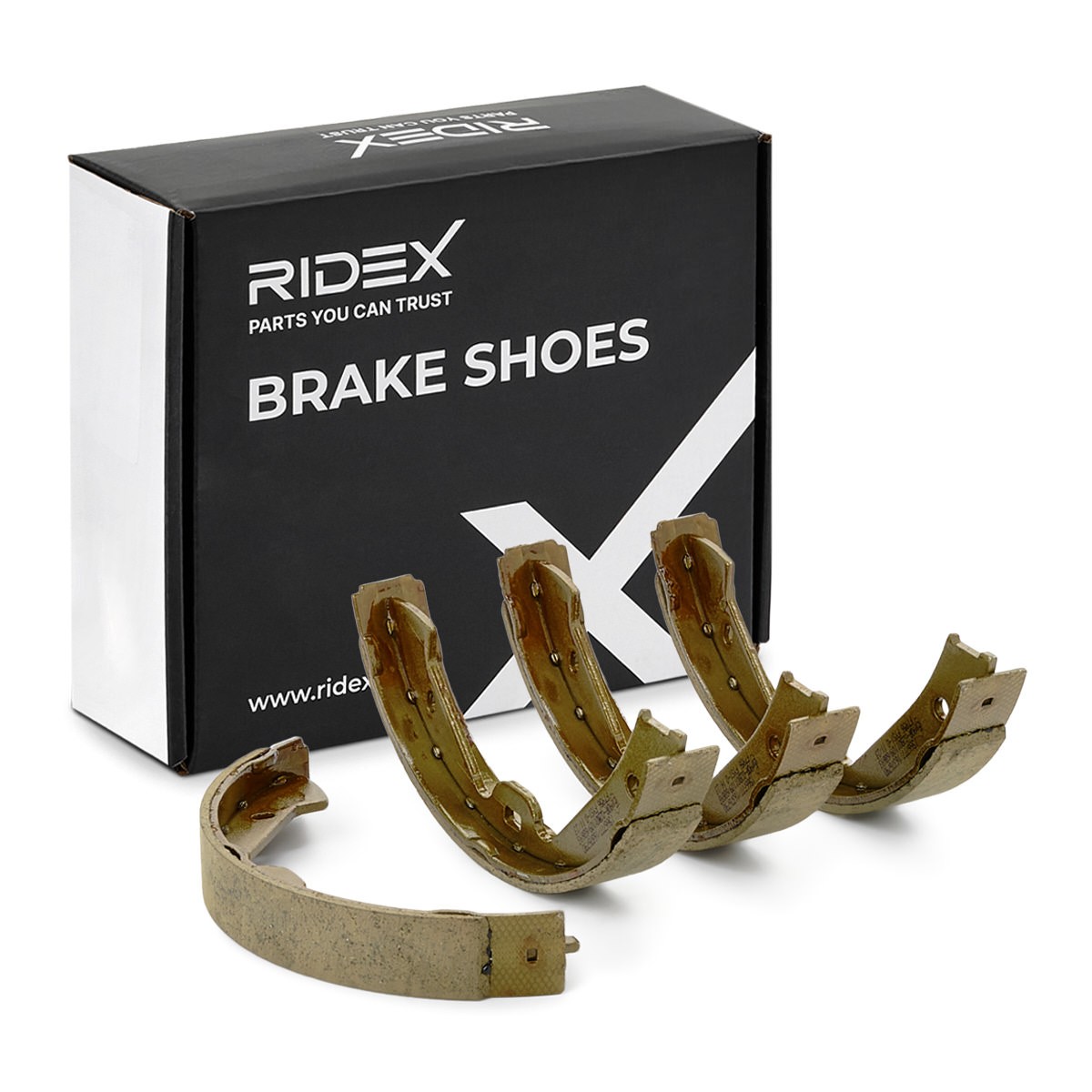 RIDEX Brake Shoe Set Article number: 70B0411 cheaply