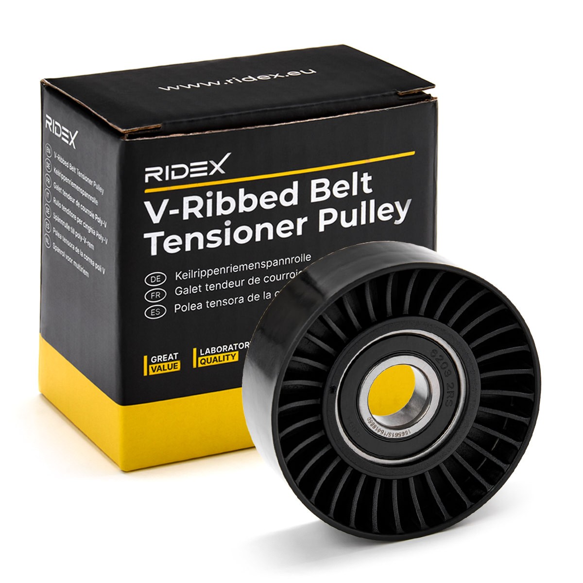 RIDEX Tensioner pulley Article number: 310T0479 cheaply