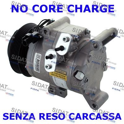 SIDAT Air conditioning compressor Article number: 1.9125R cheaply