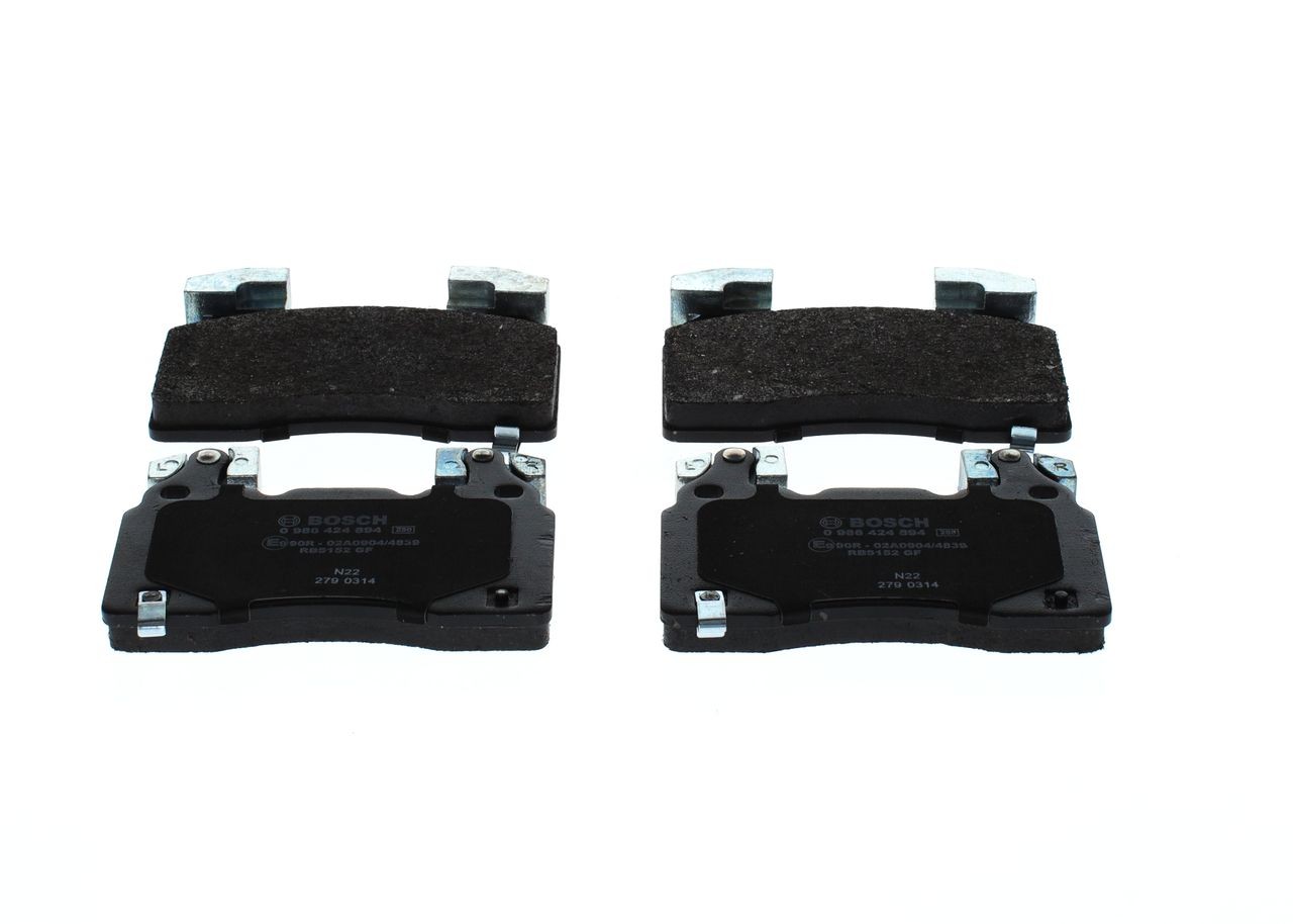 BOSCH Brake pad set Article number: 0 986 424 894 cheaply