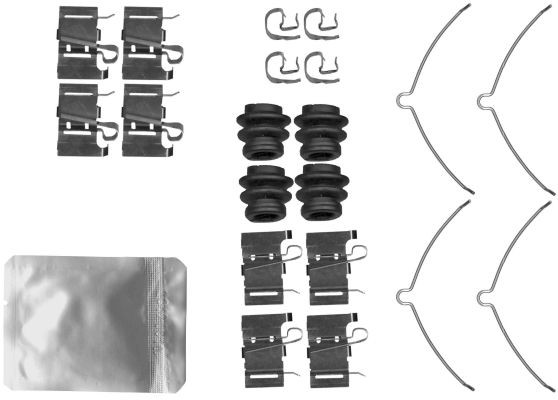 TEXTAR Accessory Kit, disc brake pads Article number: 82555600 cheaply