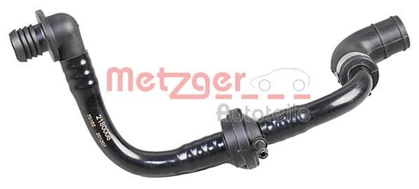 METZGER 2180006 Podtlakové vedenie posilňovača brzdového účinku GOLF 1.9 TDI 4motion 101 HP nafta 2006
