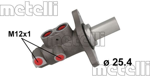 METELLI Peapiduri silinder Artikli number: 05-1160 soodsalt