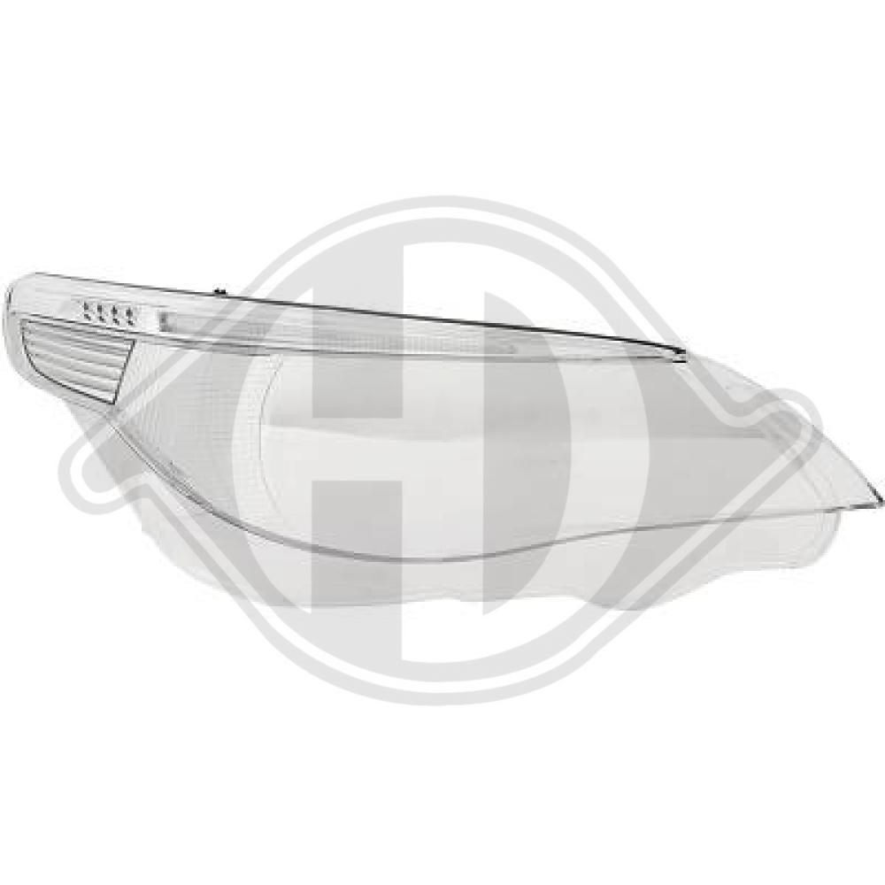 DIEDERICHS 1224182 Lygteglas, forlygte 5-serie 525 xi 218 HK Benzin 2010