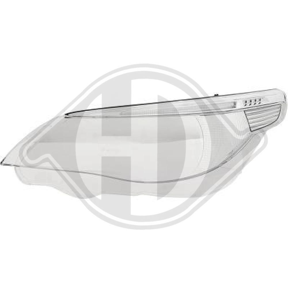 DIEDERICHS 1224183 Lygteglas, forlygte 5-serie 525 xi 218 HK Benzin 2010