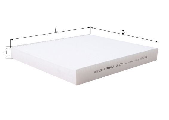 MAHLE ORIGINAL Pollen filter Article number: LA 1594 cheaply