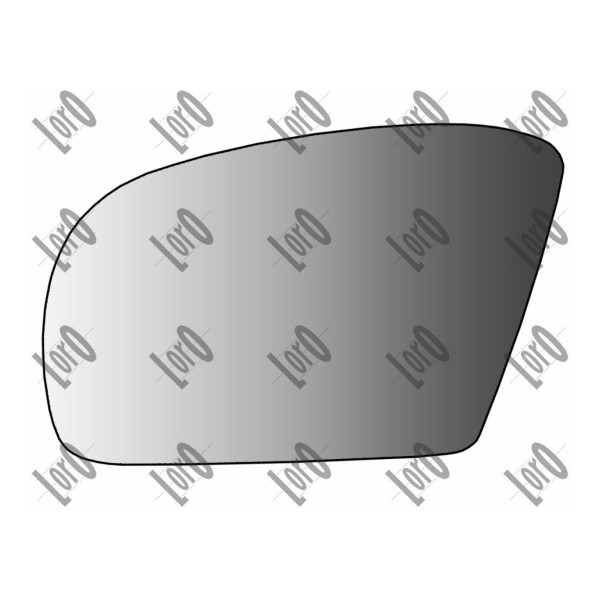 ABAKUS Mirror Glass, outside mirror Article number: 2433G03 cheaply