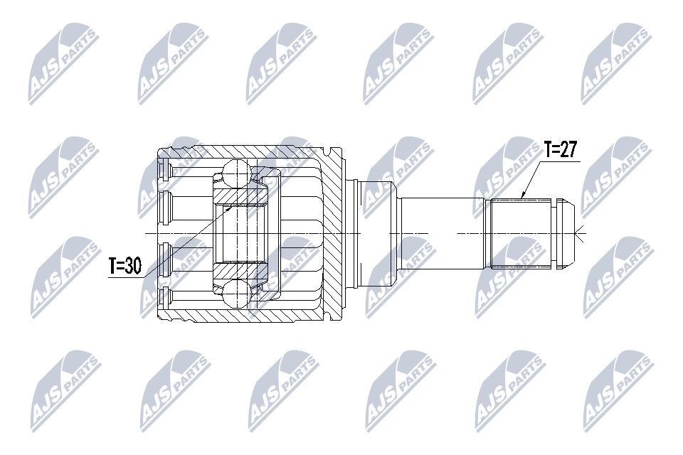 NTY Joint kit, drive shaft Article number: NPW-BM-066 cheaply