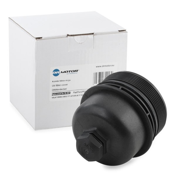 DR.MOTOR AUTOMOTIVE DRM0763 Dæksel, oliefilterhus C-MAX 1.6 TDCi 90 HK Diesel 2010