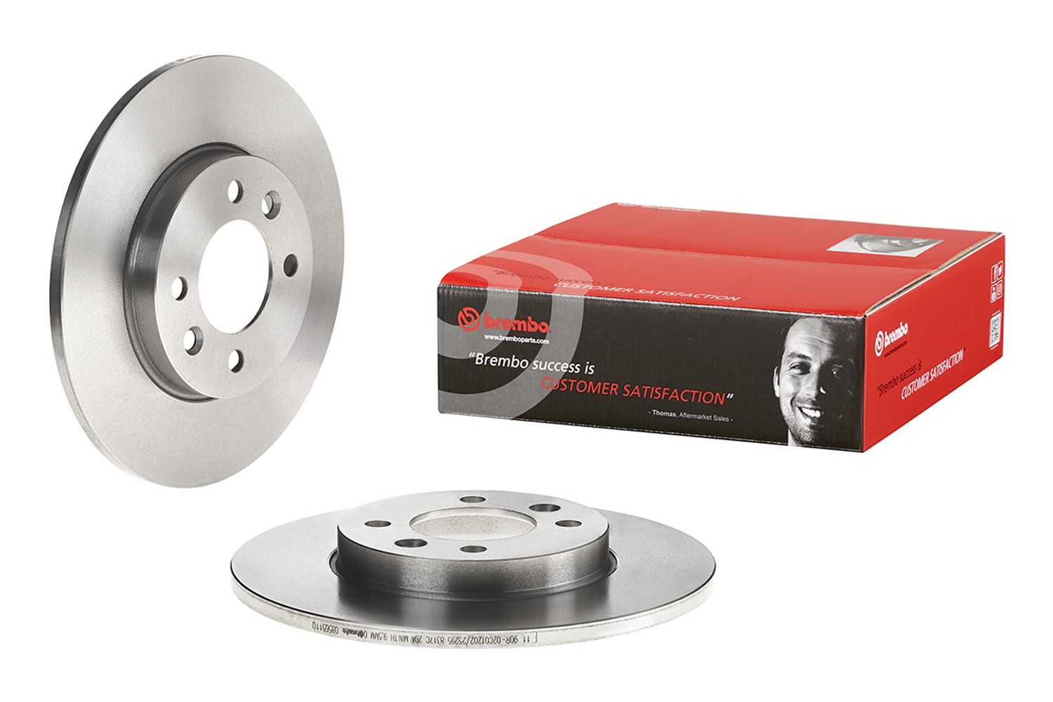BREMBO Bremseskive Varenummer: 08.5651.10 billige
