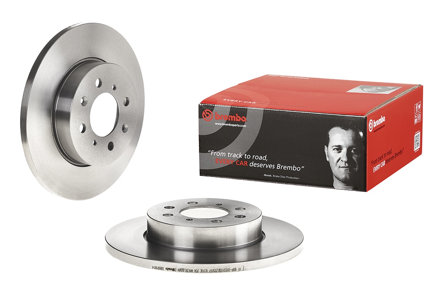 BREMBO Brake disc Article number: 08.6918.14 cheaply