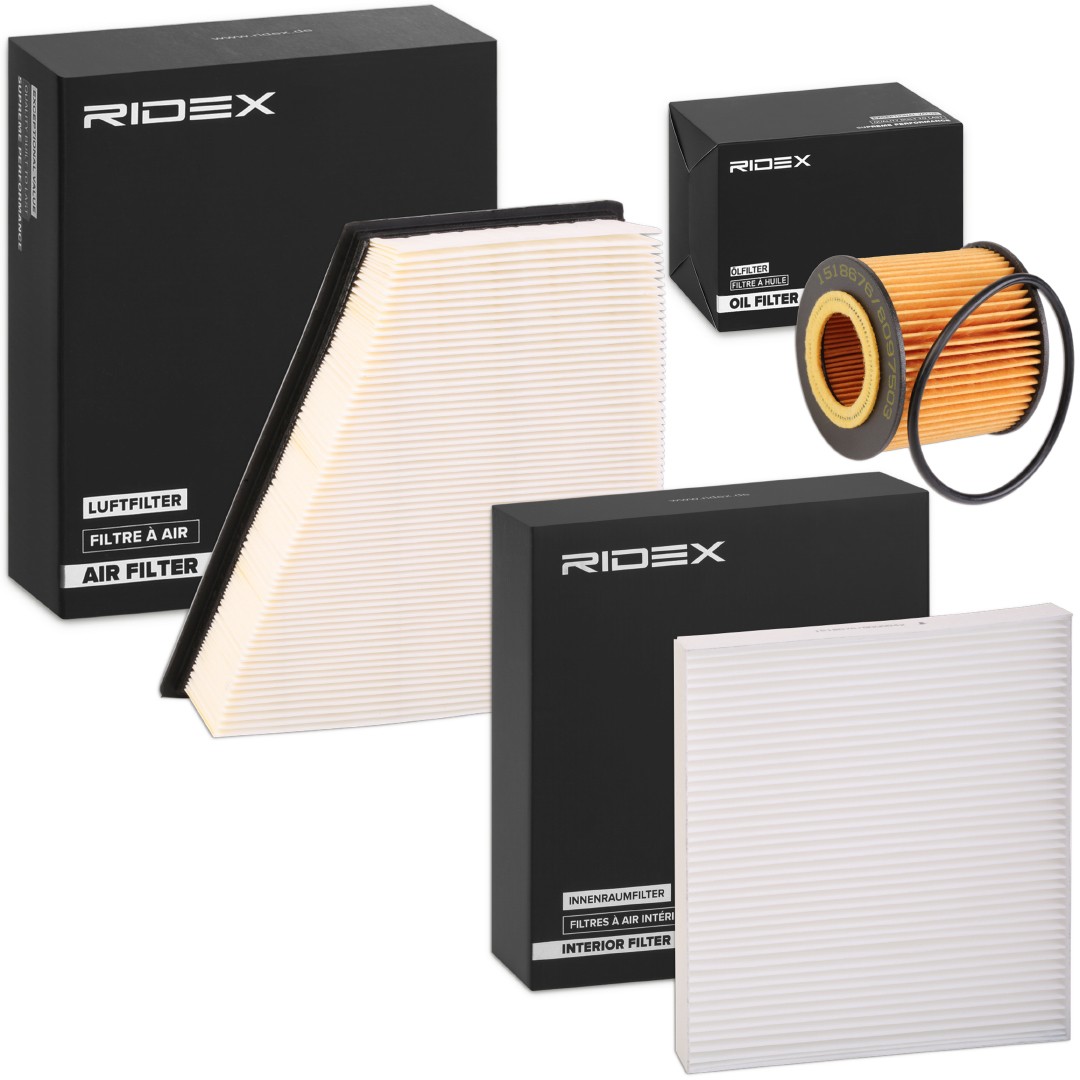 RIDEX Filter kit Varenummer: 4055F0448 billige