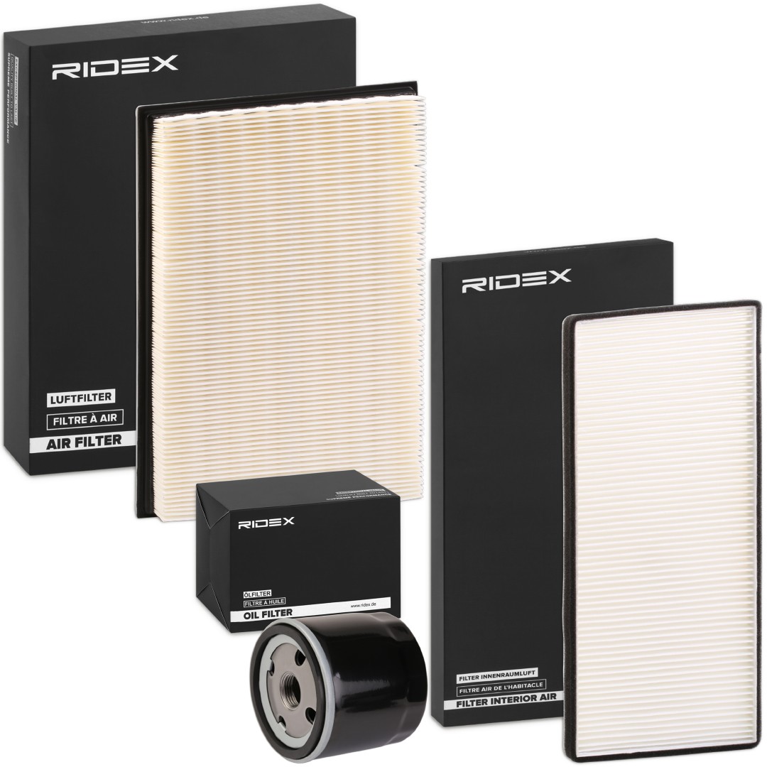 RIDEX Filter kit Article number: 4055F0507 cheaply