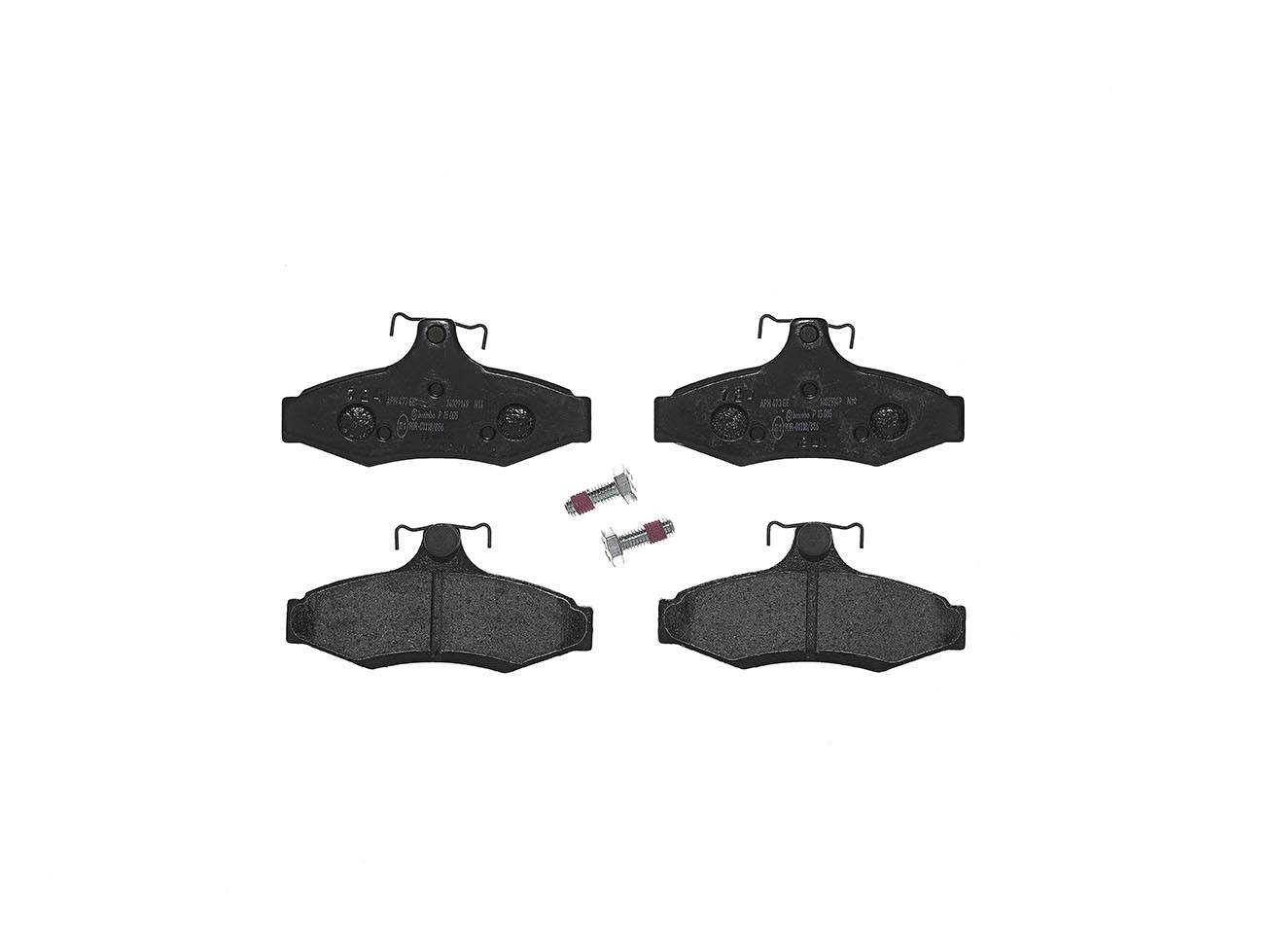 BREMBO Brake pad set Article number: P 15 005 cheaply