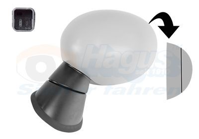 VAN WEZEL Wing mirror Article number: 0522807 cheaply