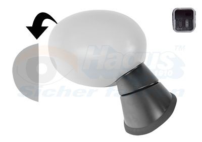VAN WEZEL Wing mirror Article number: 0522808 cheaply