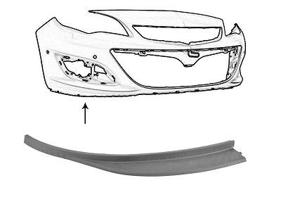 VAN WEZEL Front splitter Article number: 3753501 cheaply