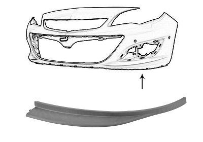 VAN WEZEL Front splitter Article number: 3753502 cheaply