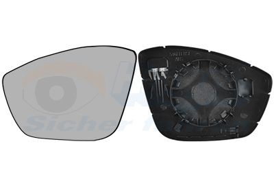 VAN WEZEL Mirror Glass, outside mirror Article number: 4043837 cheaply