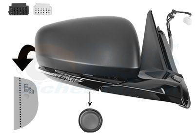 VAN WEZEL Wing mirror Article number: 4317828 cheaply