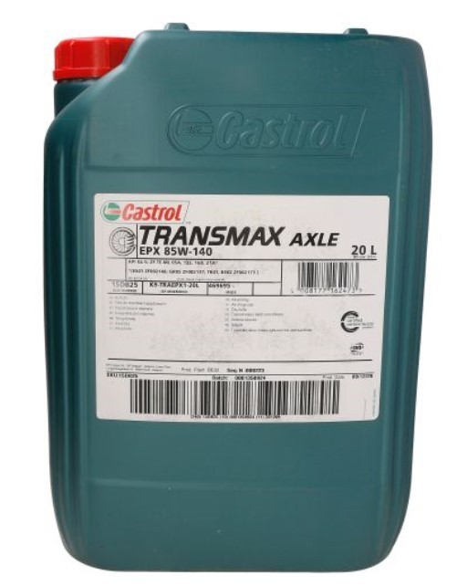 CASTROL Ašies krumpliaračio alyva Transmax, Axle EPX prekės numeris: 15DB25 nebrangu
