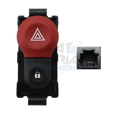 MEAT & DORIA 23660 Hazard Light Switch KANGOO 1.5 dCi 90 (FW0G, FW05, FW08, FW11) 90 PS Diesel
