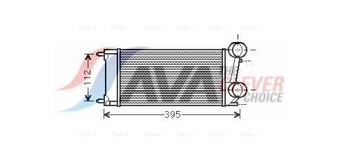 AVA COOLING SYSTEMS Heater matrix Article number: PE6431 cheaply