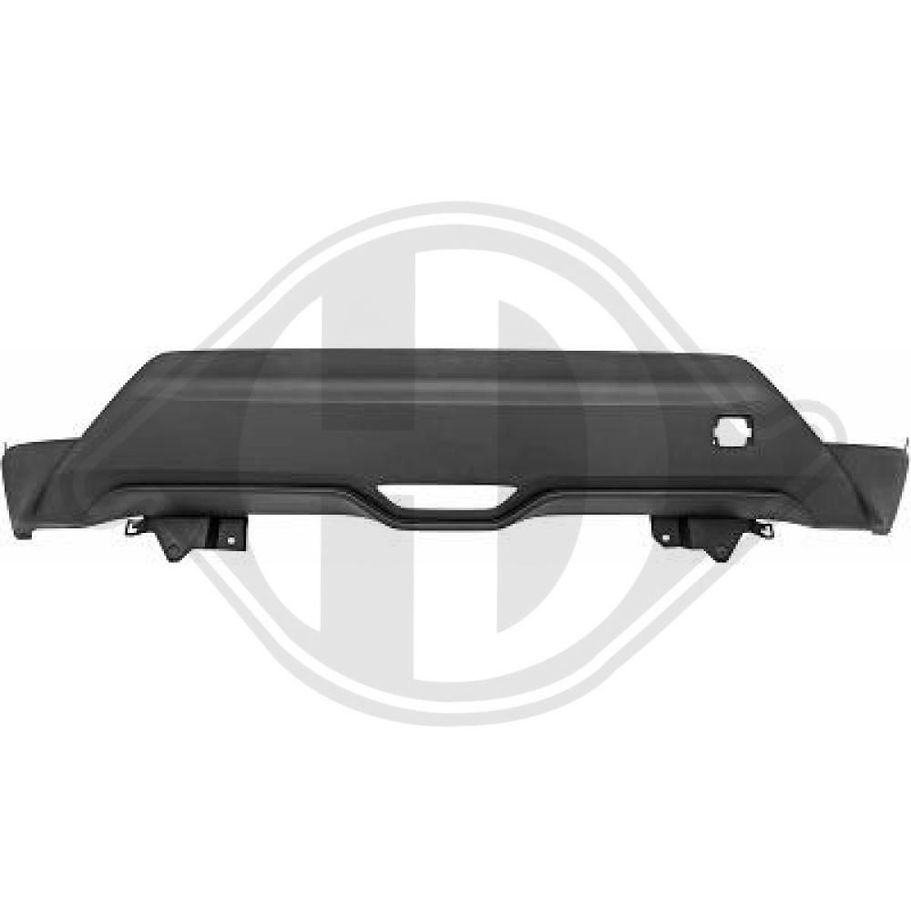 DIEDERICHS 6642066 Paraurti posteriore C-HR 1.8 (ZGX11) 140 CV Benzina