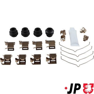 JP GROUP 4864002410 Lisakomplekt, ketaspiduriklotsid RAV 4 2.0 VVTi (MXAA52) 173 HP Bensiin