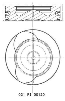 MAHLE ORIGINAL Bat številka artikla: 021 PI 00120 002 poceni