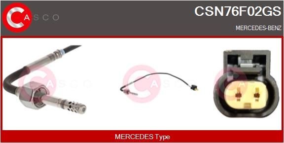 CASCO CHL72017GS Katastrofeblinkkontakt S-MAX 2.0 TDCi 130 HK Diesel 2014